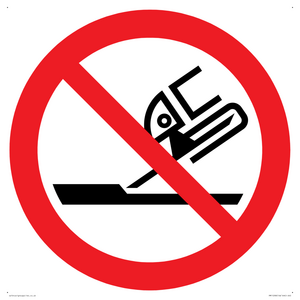 Prohibition: Do not use for face grinding